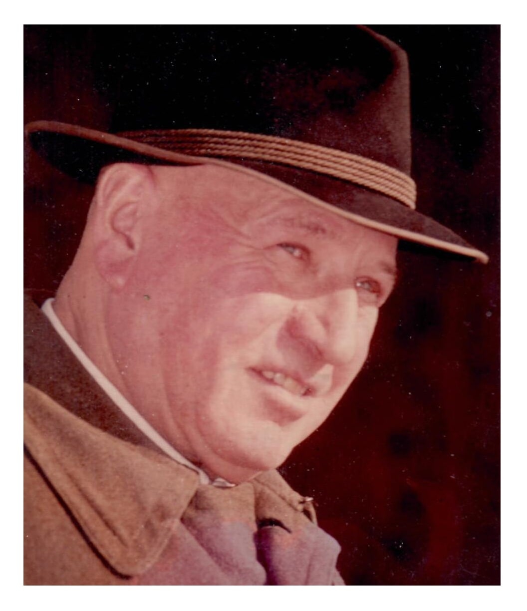 Josef Reichart sen., Gründer des Betriebs, in einer historischen Aufnahme