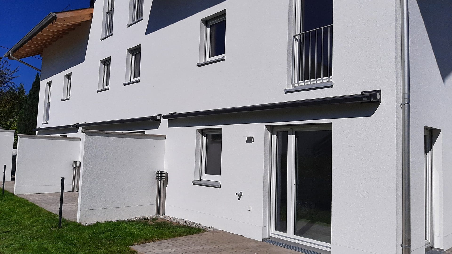 Markisen am Einfamilienhaus