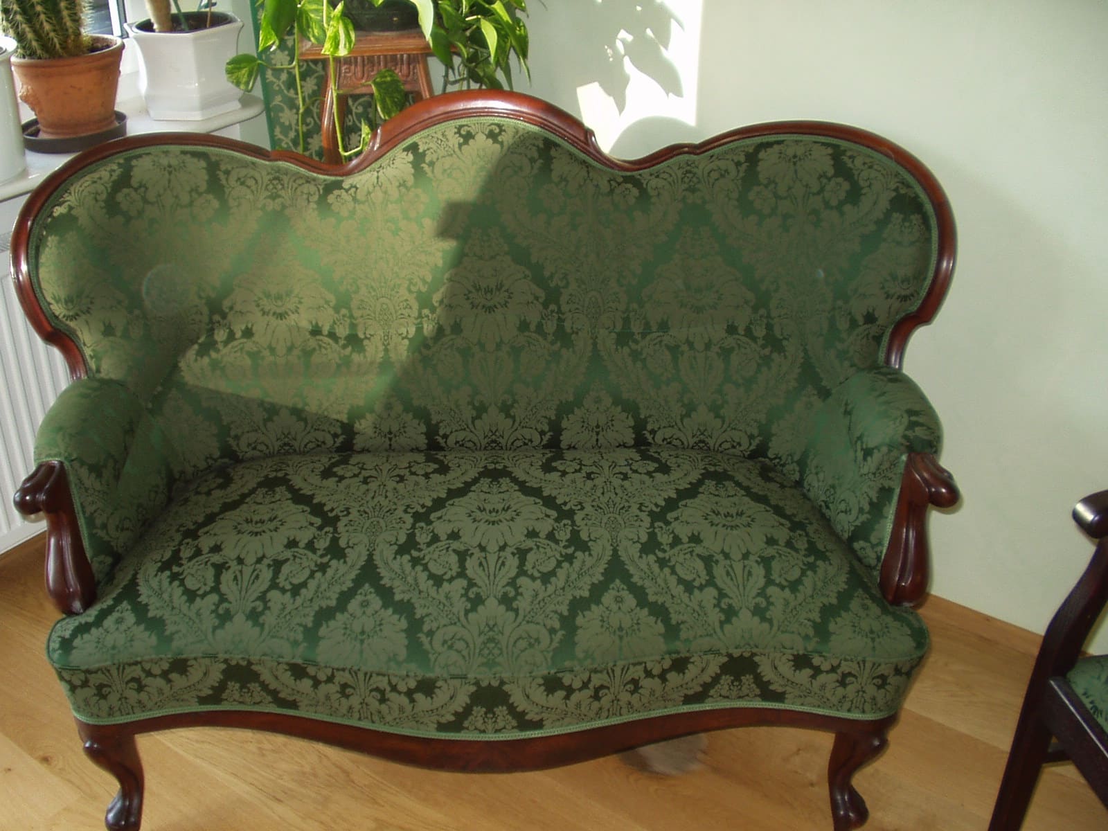 Barocksofa aufgearbeitet