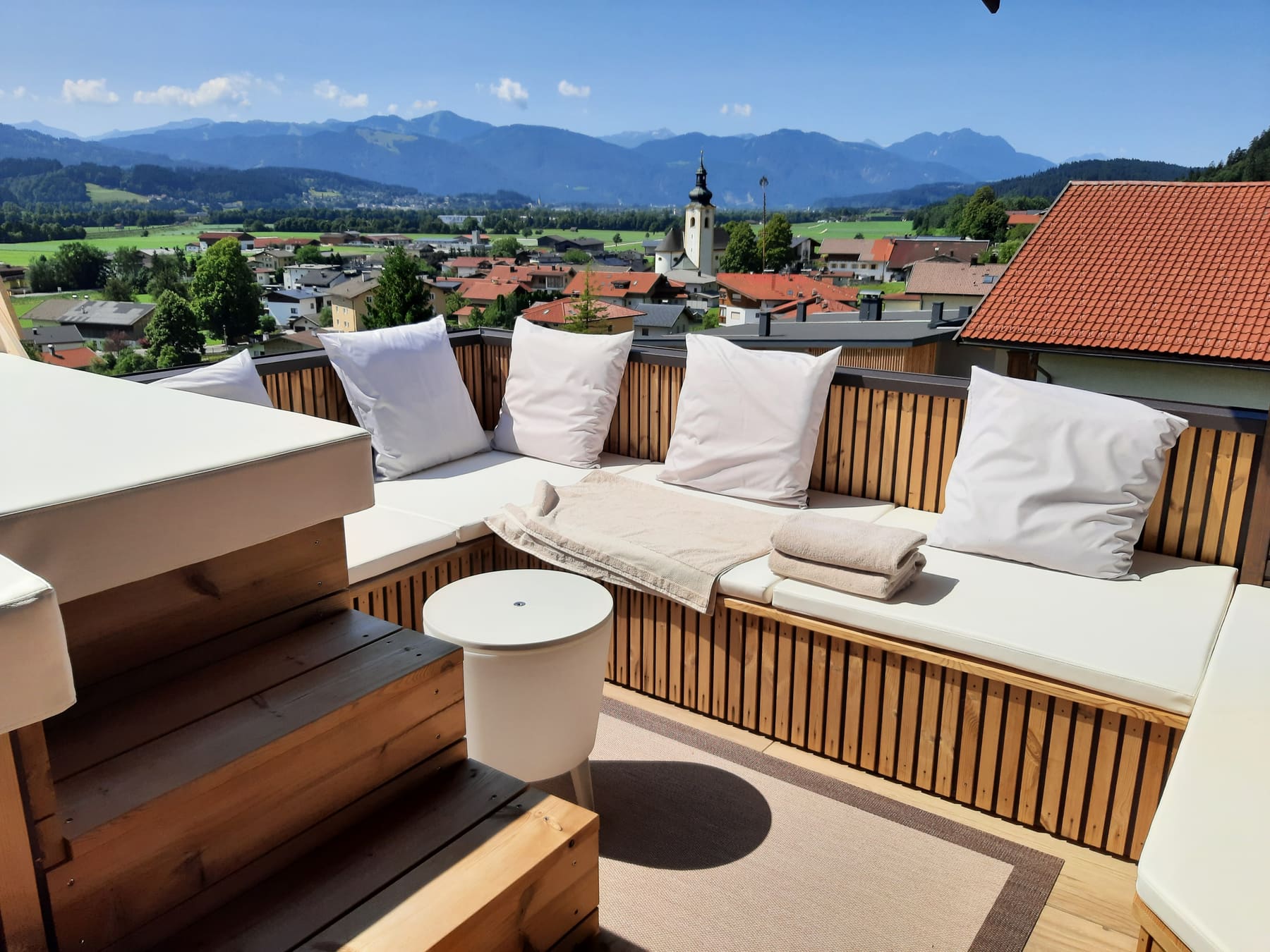Outdoor-Polsterlandschaft